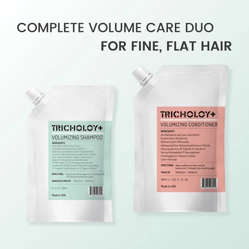 Miniatura 6 de Acondicionador voluminizador para cabello fino y adelgazante Fórmula con infusión de péptidos para densidad y plenitud Control