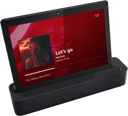 Miniatura 3 de Lenovo Smart Tab M10 HD Tablet Android de 10.1 pulgadas de 16 GB con base de carga habilitada para Alexa incluida, Android Pie, ZA510007US, negro