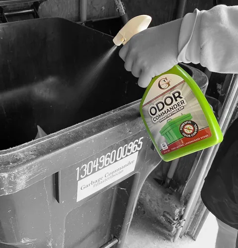 Miniatura 4 de Garbage Commander Odor Commander, botella de spray para control de olores, 22 onzas, aroma a hierba de limón, fabricada con orgullo en Canadá