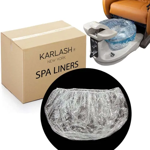 PandaSpa by Karlash Ultra Premium - Forros desechables para spa, talla única, se adapta a la mayoría de spa de pedicura, 500 unidades
