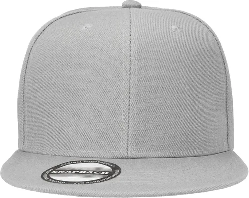 Miniatura 4 de Gorra clásica Snapback estilo Hip Hop plana en blanco, color sólido, tamaño ajustable