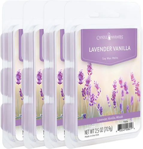 Miniatura 8 de Candle Warmers Etc Velas Derretidas Clásicas 2.5oz, Fragancia de Bálsamo de Abeto (Paquete de 4) – Cada paquete contiene 4 velas derretidas de 2.5