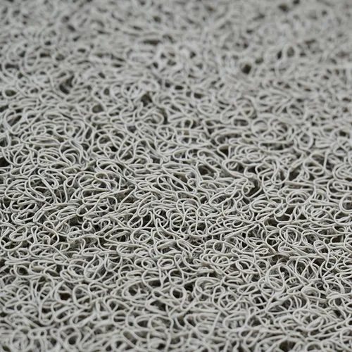 Miniatura 6 de ENKOSI Loofah - Alfombra antideslizante para ducha y baño, comodidad acolchada suave, sin ventosas para bañeras lisas o texturizadas, drenaje Gris