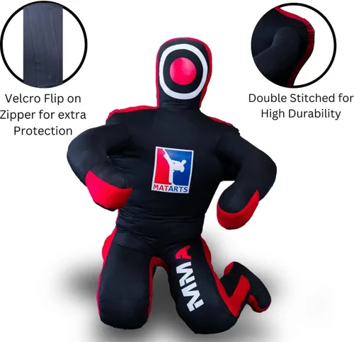 Miniatura 4 de MMA Grappling Punching Maniquí en posición sentada para niños y adultos – Deportes de combate BJJ Jiu Jitsu Judo Karate Taekwondo Wrestling Buddies