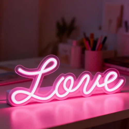 Miniatura 14 de Letrero de neón con texto en inglés "Better Togethers", decoración de pared para boda, dormitorio, Navidad, día de San Valentín, regalo