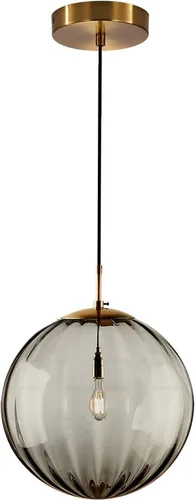 Miniatura 11 de KCO Iluminación Moderna de Mediados de Siglo Lámpara Colgante de Globo de 3 Luces Lámpara Colgante de Latón Dorado Lámpara Colgante de Luz Múltiple