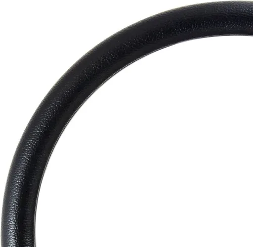 Miniatura 2 de 14" foreversharp Billet Aluminio Negro Mitad Wrap muscular Volante