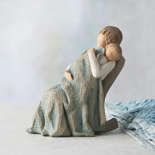 Miniatura 5 de Willow Tree The Quilt, Figura Esculpida Pintada a Mano