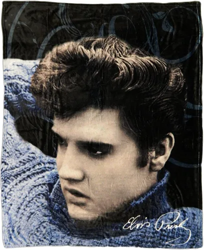 Miniatura 6 de Elvis Presley 1968 Comeback Special - Manta de Forro Polar - Forro Polar Coral Súper Suave - 50" x 60" - Comodidad Lujosa y Tamaño Generoso