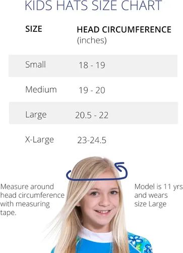 Miniatura 4 de SunBusters - Gorro reversible para niños, protección solar UPF 50+