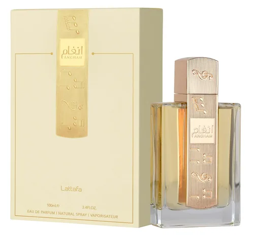 Miniatura 2 de Lattafa Angham - Perfume de cítricos, lavanda, almizcle, ámbar y vainilla - Eau de Parfum de larga duración para unisex, 3.40 onzas / 100 ml