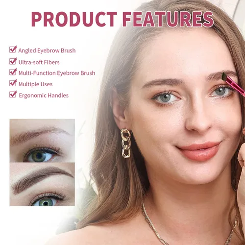 Miniatura 3 de Cepillo de sello de cejas 4D, cepillo de trazo de cabello de cejas, cepillo de cejas 4D, cepillo de cejas ultrafino, cepillo de cejas realista