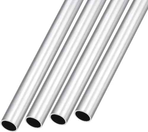 Miniatura 25 de METALLIXITY Tubo de aluminio 6063 (0.118 in de diámetro exterior x 0.079 in de diámetro interior x 11.811 in de largo), 4 piezas, tubo redondo