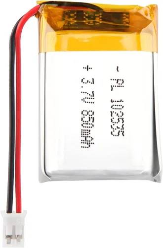 Miniatura 9 de 3.7V 100mAh Batería de Polímero de Iones de Litio Recargable Li-ion Li-Po con Conector 2P PH 2.0mm de Pitch