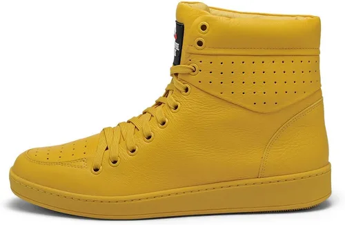 Miniatura 2 de Unisex 900 Napa Cuero Punta Redonda Cordones Arriba Tops Alto