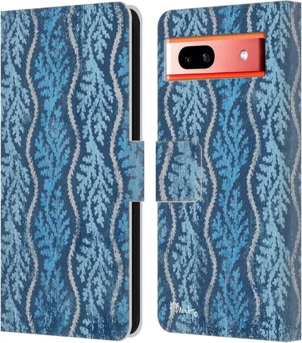 Miniatura 14 de Head Case Designs Officially Licensed Paul Brent Agate Mermaid Coastal Leather Wallet Case Compatible with Google Pixel 7a