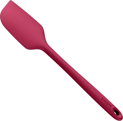 Miniatura 11 de U-Taste - Espátula de silicona extra larga de 14 pulgadas: raspador mezclador flexible resistente al calor a 480ºF, gran mezcla de goma, agitación