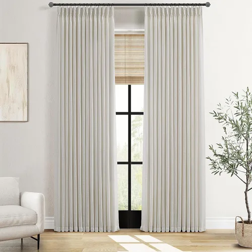 Miniatura 26 de Cortinas de lino plisadas