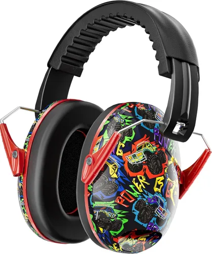 Miniatura 20 de Orejeras con cancelación de ruido del Dr.meter: auriculares con cancelación de ruido SNR27.4 con diadema ajustable, orejeras con protección auditiva