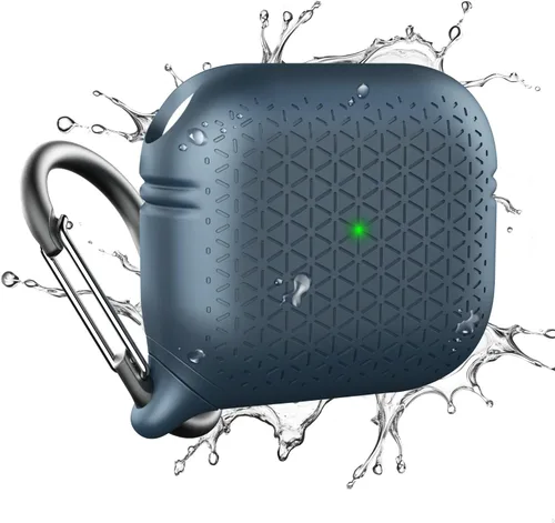 Miniatura 17 de Catalyst Funda impermeable para AirPods 4, protección contra caídas para Apple AirPods de 4ª generación con mosquetón, funda de silicona de carga A4
