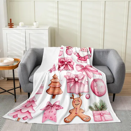 Miniatura 23 de Erosebridal American Flag Throw Blanket 40x50 Inch Sofa Bed Couch Decor,Rustic Deer Hunting Fleece Blanket for Kids Boys Girls,Farmhouse Cabin Bed