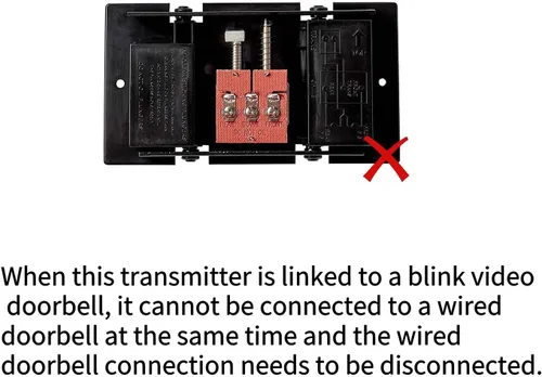 Miniatura 4 de Satisure Timbre de puerta inalámbrico con video y extensor de timbre de video - Compatible con Blink Video Doorbell y Blink Video Doorbell