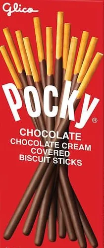 Miniatura 3 de Pocky - Palitos de galletas cubiertos de crema, 1.41 onzas (paquete de 10), cubierta de crema de chocolate (5 paquetes), cubierta de crema de fresa