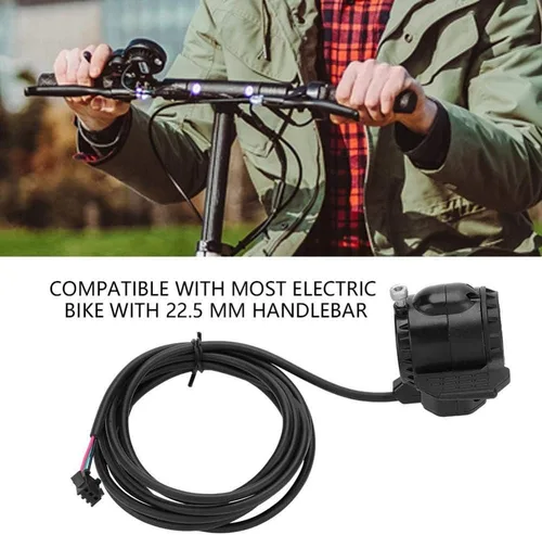 Miniatura 9 de Acelerador de pulgar, control de velocidad de acelerador de pulgar de 3 alambres para scooter eléctrico (derecha), acelerador de pulgar de 3 pines
