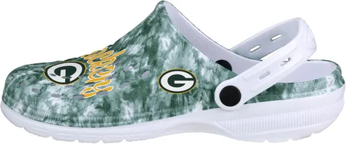Miniatura 35 de FOCO NFL Womens NFL Team Logo Cloudie Garden Water Sandals Shoes Slipper Clogs with Strap