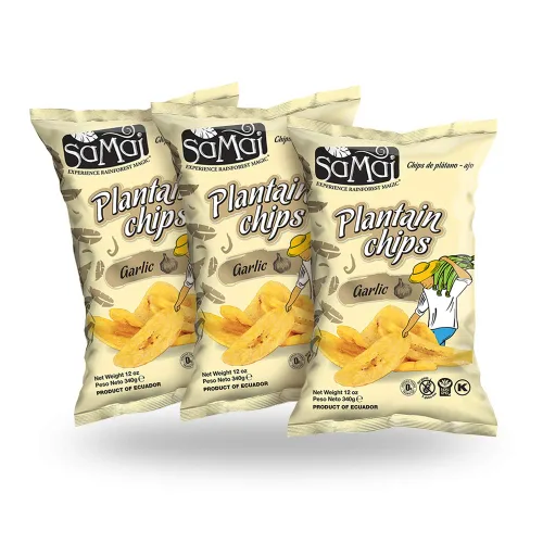 Miniatura 26 de SAMAI Chips de plátano de chile de 2.65 onzas, paquete de 15 unidades, totalmente naturales, sin OMG, sin gluten y Kosher