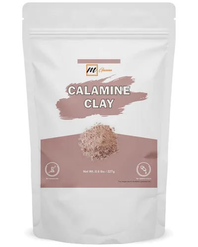 Miniatura 12 de Polvo de arcilla de calamina 100% natural para antienvejecimiento y reafirmante de la piel, cremas, lociones y jabón, 0.22 libras / 100 GMS