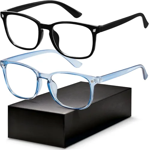 Miniatura 13 de Gaoye Eyewear Frames for Men - Blue Light Blocking Square Glasses, Anti UV Ray Computer Gaming, Blue Blockers for Women