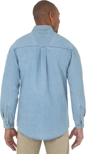 Miniatura 2 de Wrangler Camisa vaquera para hombre, Azul
