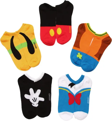 Miniatura 2 de Disney Mickey Mouse - Calcetines invisibles para hombre (5 unidades)