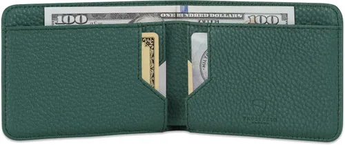 Miniatura 2 de Vaultskin MANHATTAN - Cartera plegable minimalista delgada y tarjetero de crédito con bloqueo RFID e ideal para bolsillo frontal