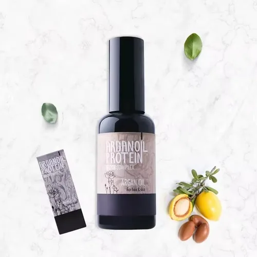 Miniatura 5 de Morocco Pure Argan Oil Hair Care Tratamiento de proteína marroquí para cabello rizado, seco y dañado Hidratante y reparador para brillo y fuerza