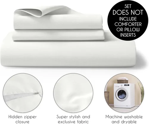 Miniatura 5 de Sweet Jojo Designs 3-Piece Duvet Cover Queen Size (Cotton Boho Arrow) for Girls/Boys, Teen, Kids Full Size Bedding, Bed in a Bag incl. Duvet Case &
