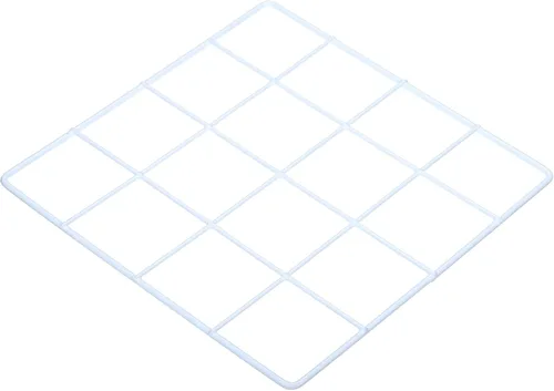 Miniatura 7 de PATIKIL Panel de rejilla de alambre de 8 x 8 pulgadas, 1 paquete de paneles decorativos de rejilla de pared, tablero de fotos, decoración de fotos
