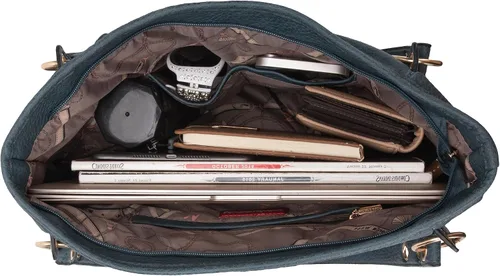 Miniatura 6 de Montana West Bolso de mano para mujer, bolso de hombro con bolsa extraíble para monedas