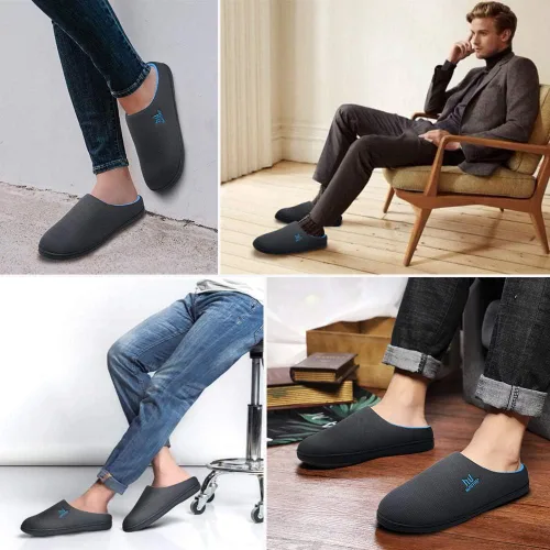 Miniatura 6 de MAIITRIP Pantuflas de espuma viscoelástica antideslizantes para hombre (tamaño 7-17)