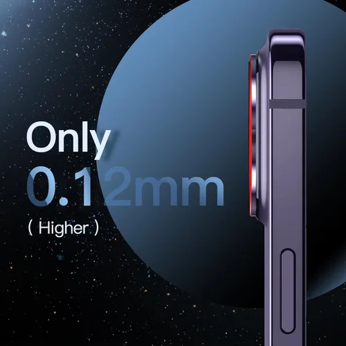 Miniatura 5 de JETech Protector de lente de cámara para iPhone 14 Pro de 6.1 pulgadas y iPhone 14 Pro Max de 6.7 pulgadas, cubierta de anillo de vidrio templado
