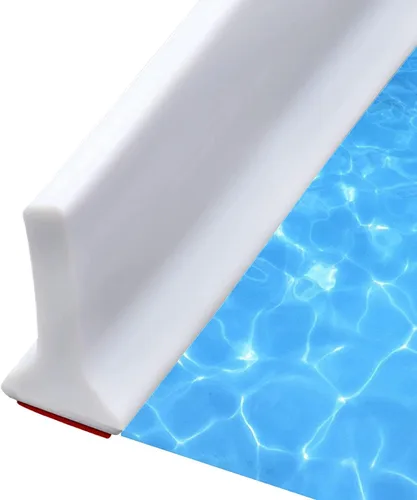 Miniatura 10 de Protector de agua plegable para ducha, protector contra salpicaduras de agua, barrera de agua para cabina de ducha, retenedor para separación húmeda