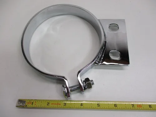 Miniatura 2 de Abrazadera de soporte de montaje de 5 pulgadas cromado 379 359 1987-1993 compatible con Peterbilt