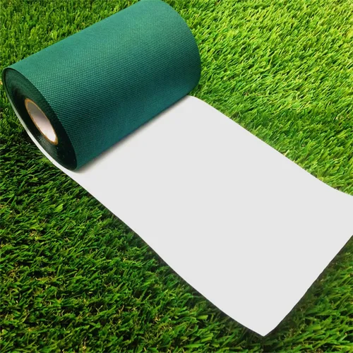 Miniatura 10 de Cinta adhesiva de costura autoadhesiva de 6 pulgadas x 16 pies (5.9 in x 16.4 ft) para deportes ligeros y paisajes césped artificial (un solo lado)