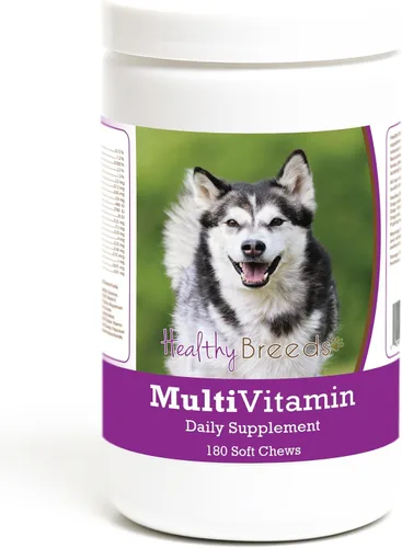 Miniatura 103 de Healthy Breeds Bulldog francés multivitamínico suave masticable para perros 180