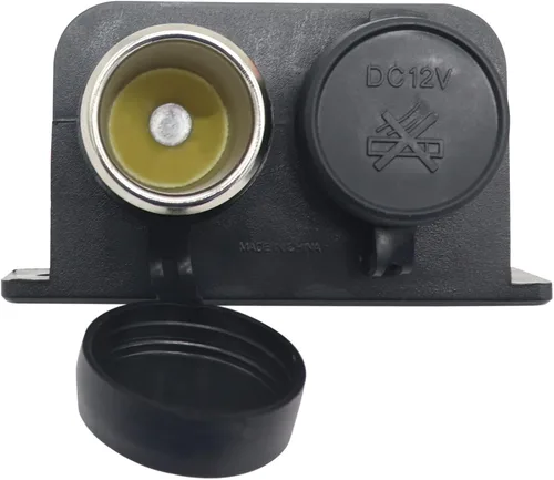 Miniatura 3 de Divisor Impermeable Multifuncional de Encendedor de Cigarrillos Dual de 12 V para Modificación de Automóvil, Enchufes de Alimentación Hembra
