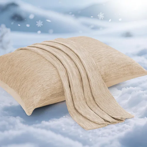 Elegear Fundas de almohada refrescantes para personas que duermen con calor, fundas de almohada refrescantes japonesas Q-Max 0.5, en ambos lados
