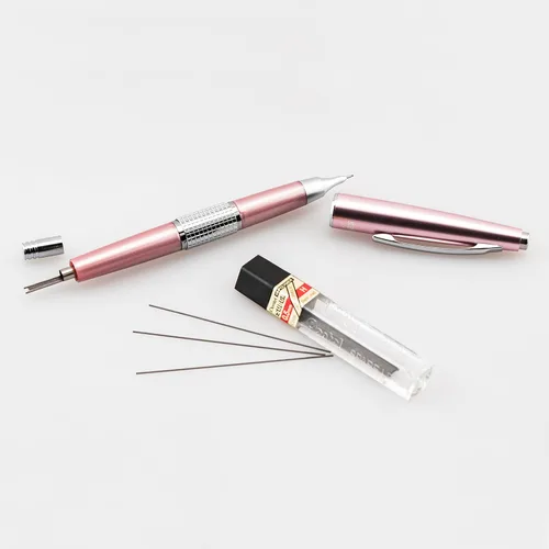Miniatura 5 de Pentel Sharp Kerry - Portaminas (0.020 in), barril rosa, 1 bolígrafo (P1035P)