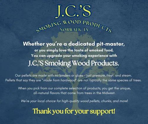 Miniatura 6 de J.C. 's Smoking Madera Pellets – 9 Lb – Bolsa para Apple