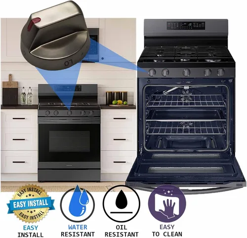 Miniatura 5 de Repuesto de repuesto para estufa de horno de cocina a gas para Samsung NX58M6850SG, NX58J7750SG, NX58J5600SG, NX58J5600SG, NX58K7850SG NX58K7850SG